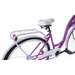 Mestský bicykel 28" Kozbike K381 prevodový fialový